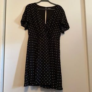 Black and White Polka Dot Dress